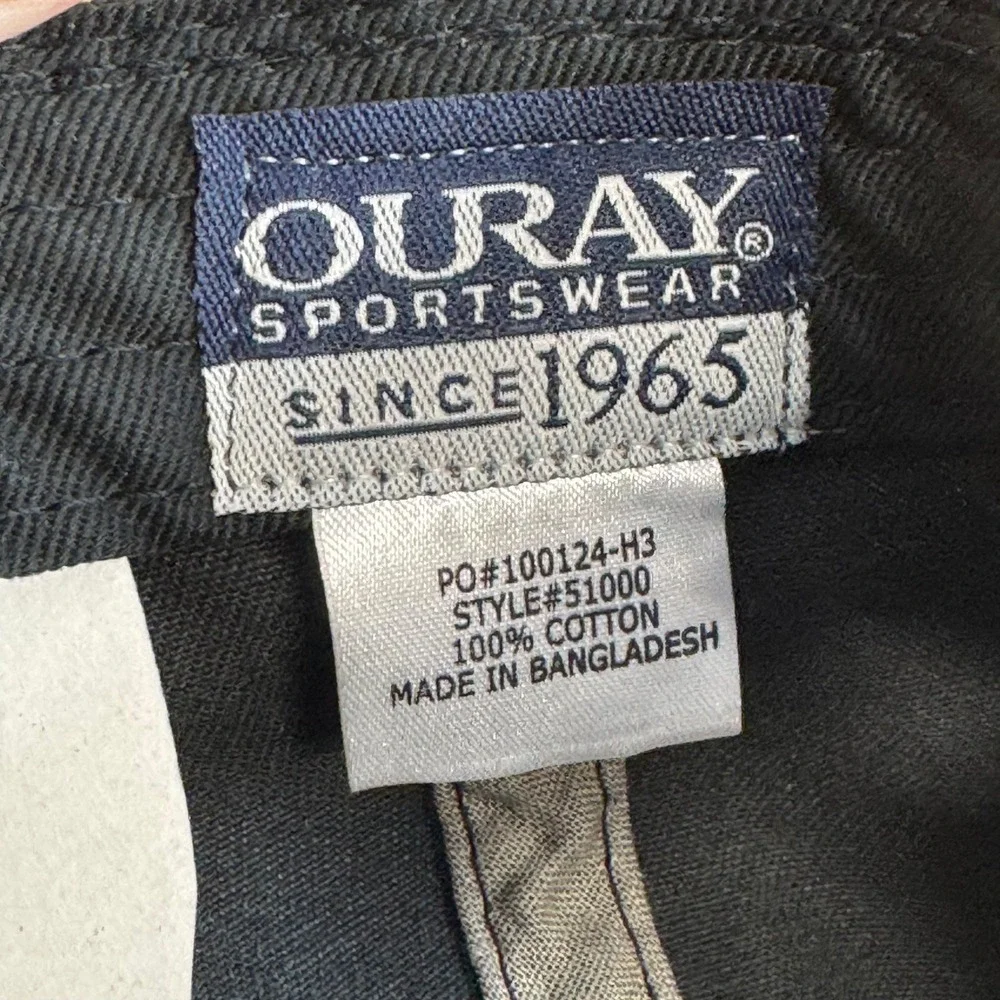 Ouray Sportswear Colorado Buffaloes Hat Black CU Logo Baseball Cap 51000 Mens